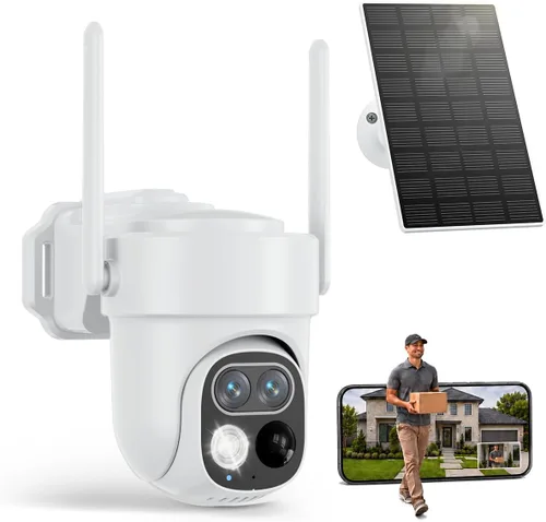 Vista 11 de Cámaras de seguridad inalámbricas para exteriores, sistema de 4 cámaras sin BF-A100W4