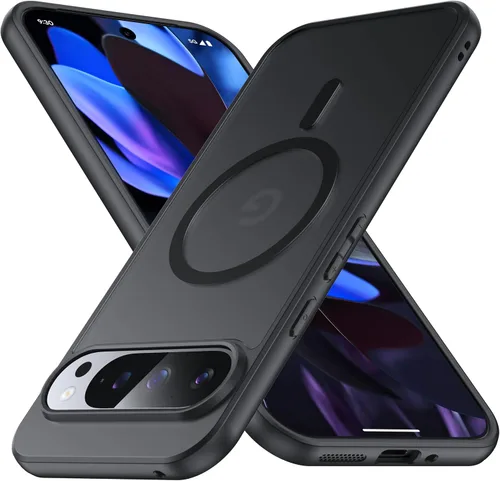 Vista 53 de Serie Soft Touch para Funda Google Pixel 7a, [Antihuellas] [Ajuste Delgado] con Protección Militar Borde de Silicona [A Prueba de Golpes]