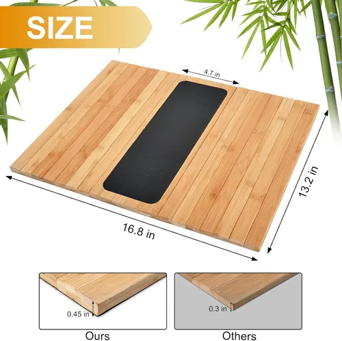 Vista 10 de Numola Bandeja de brazo de sofá, mesa de bandeja para reposabrazos de sofá, mesa ajustable y plegable para aperitivos, alimentos, bebidas, teléfono