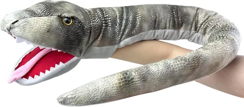 Vista 9 de Marionetas de mano, títeres de oso, marionetas de mano de animales de 10 pulgadas para niños, marioneta de mano para niños pequeños de 1 a 3 años