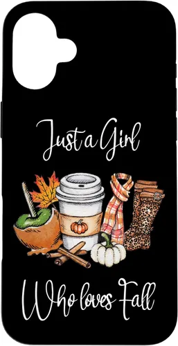 Vista 22 de iPhone 12 Pro Max Just A Girl Who Loves Fall Pumpkin Spice Boot Estuche de regalo de girasol
