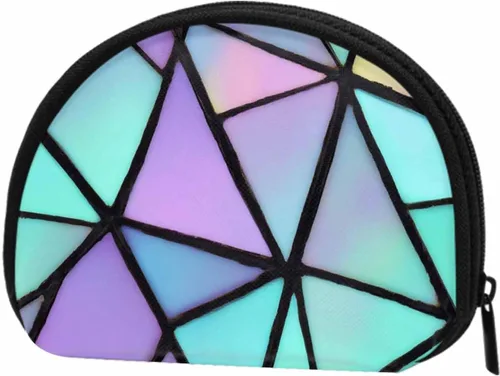 Vista 15 de IBILIU Monedero pequeño con diseño de manzanillas sobre fondo azul, mini, monedero, monedero, monedero, cambio, para mujeres y hombres, Moneda-002