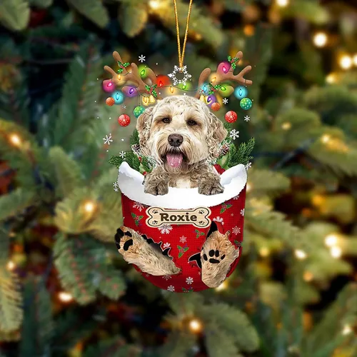 Vista 232 de LOVELYPOD Adorno Personalizado de Perro Affenpinscher, Adornos de Navidad Affenpinscher Regalo para Amante de Perros, Adorno de Navidad Colgante