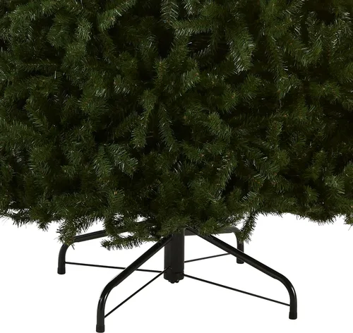 Vista 3 de National Tree Company Árbol de Navidad de abeto de North Valley sin 2,992 puntas, incluye soporte, artificial, verde