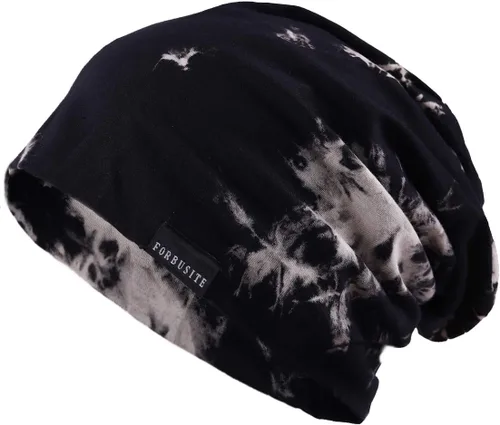 Vista 2 de Wimdream Gorro holgado para hombre, diseño de calavera de verano