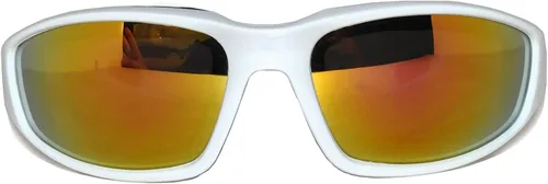 Vista 4 de OWL - Gafas de espuma acolchada para motocicleta, lente transparente