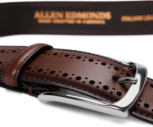 Vista 4 de Allen Edmonds Cinturón Manistee para hombre
