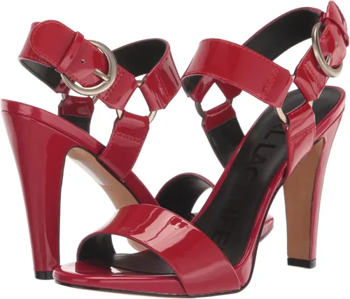 Vista 7 de Karl Lagerfeld Paris Sandalias de cuero Cieone con punta abierta para mujer