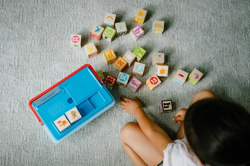 Vista 5 de Chuckle & Roar - Bloques de aprendizaje: bloques del alfabeto y tarjetas didácticas de aprendizaje - Actividad educativa de aprendizaje para niños