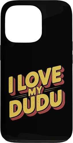 Vista 10 de I Love My DuDu Friends Parents Lover Family Gathering - Carcasa para iPhone 16