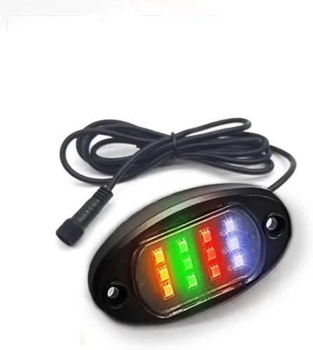 Vista 4 de 1Pod RGB Dream Color Rock Light Usado para Reemplazar La Luz Dañada, Compatibilidad para 4pods, 6pods, 8pods, 10pods, 12pods RGB+IC LED Dream