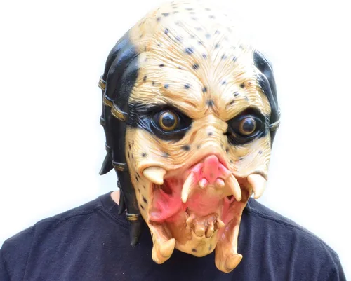 Vista 2 de Acid Tactical Predator - Máscara de látex para disfraz de Halloween para hombre