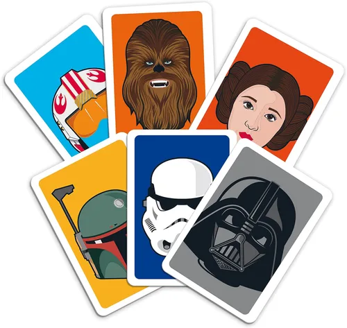 Vista 4 de Top Trumps Match Star Wars The Crazy Cube Game, juega con 15 de tus personajes favoritos de Kylo Ren, Boba Fett, Chewbacca, Darth Maul