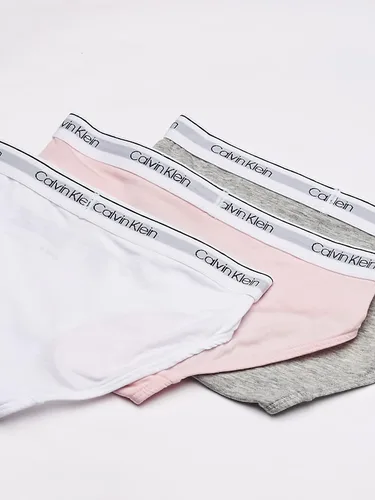 Vista 3 de Calvin Klein Panty de bikini de algodón moderno para niñas