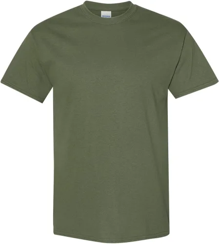 Vista 129 de Gildan Camiseta G500 para hombre Ceniza/baya