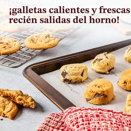 Vista 3 de David's Cookies - Masa de galletas congeladas sin gluten con chispas de chocolate, 64