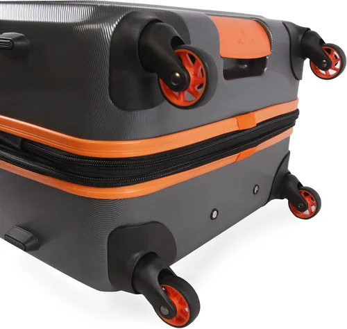 Vista 10 de NAUTICA Roadie 3pc Hardside Luggage Set, GreyOrange