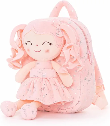 Vista 13 de Gloveleya Mochila para niños, 9 pulg., Classic Mochila Star púrpura A05