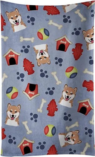 Vista 10 de Caroline's Treasures BB4023KTWL Dog House Collection Afghan Hound - Toalla de cocina para invitados, toalla de baño decorativa para cara, té, paño