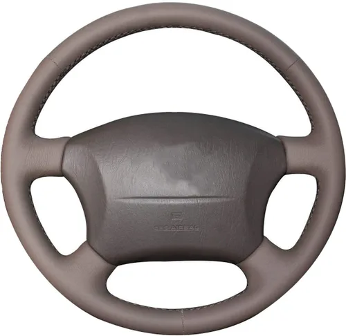 Vista 9 de Funda de Volante de Cuero Genuino de Ajuste Personalizado para Lexus LX450 1996 1997 / LX470 1998-2002 / Toyota Land Cruiser 1995 1996 1997 1998