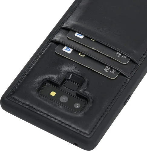 Vista 119 de Venito Capri - Funda de piel tipo cartera compatible con Samsung Galaxy Note 9 (6.4 pulgadas), extra segura, con bloqueo RFID y cubierta trasera