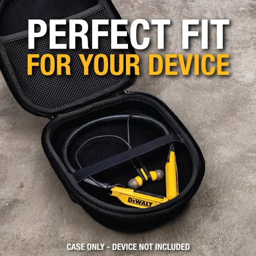 Vista 7 de DEWALT Auriculares Bluetooth 2 en 1 con banda para el cuello + estuche