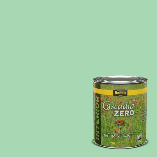Vista 26 de Rodda Paint CASCADIA ZERO - Pintura e imprimación semibrillante para interiores en uno, cuarto de galón, madera de haya beechwood