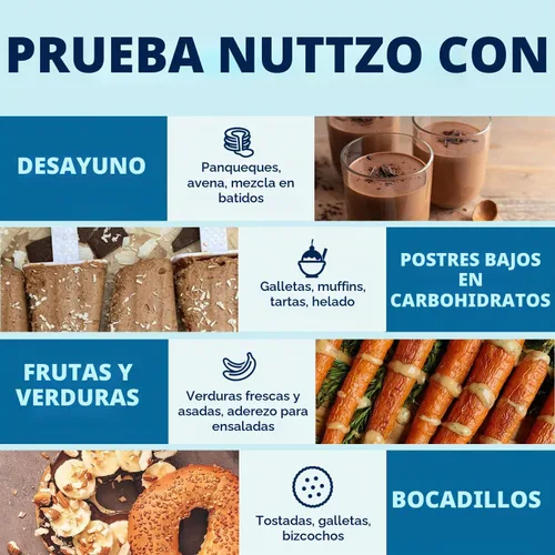 Vista 5 de NuttZo Mantequilla de Nueces y Semillas Keto Chocolate - 7 Mantequillas de Nueces y Semillas, Coco, Nueces de Brasil, Almendras, Nueces Pecanas