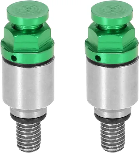 Vista 9 de Motoforti 2 unids M5x0.8 motocicleta tornillo horquilla aire purgador válvula para Honda para Yamaha para Suzuki para Kawasaki negro