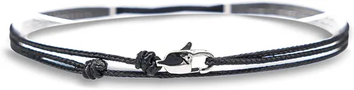 Vista 45 de Made by Nami Surfer Anklet with Snap Hook Clasp Waterproof & Adjustable Thin String Ankle Bracelets for Women and Men Handmade Jewelry for Beach and