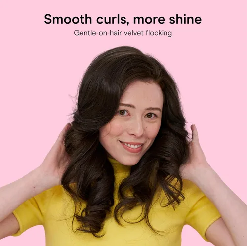 Vista 6 de Conair - Rulos calientes para cabello largo, mediano y corto, 12 rulos calientes Jumbo de 1 ½" con clips, rizadores para mujeres, volumen y rizos