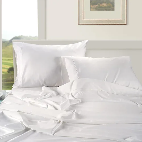 Vista 197 de LANE LINEN - Sábanas individual 100% algodón egipcio suave, cómodo y grueso de calidad de hotel, costuras reforzadas totalmente elásticas, sin