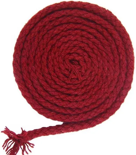 Vista 10 de 5 mm * 295 pies de cuerda de macramé de algodón natural de 8 hebras trenzadas para manualidades de ganchillo, hilo para colgar en la pared y Lgn