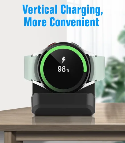 Vista 3 de MoKo Paquete de 2 soportes de carga compatibles con Samsung Galaxy Watch 8 7 6 5 1.575 in 1.732 in/8 Classic 1.811 in/Ultra/6 Classic 1.693 in 1.850