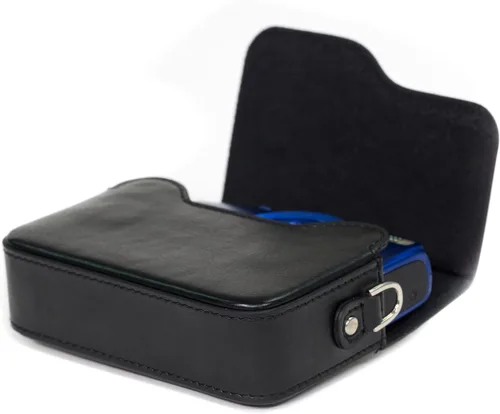 Vista 5 de MegaGear MG1089 - Funda de piel para cámara con correa compatible con Canon PowerShot SX620 HS, ELPH 180, ELPH 190 is, ELPH 360 HS, ELPH 170 is
