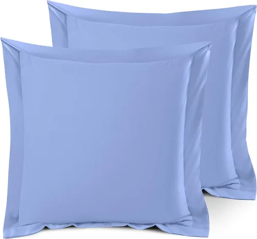 Vista 86 de Nestl Juego de 2 fundas tipo sham de almohada suaves - Fundas de almohada de microfibra de doble cepillado - Fundas de almohada de cama premium