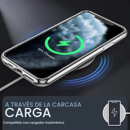 Vista 7 de JETech Funda magnética para iPhone 11 Pro Max, transparente