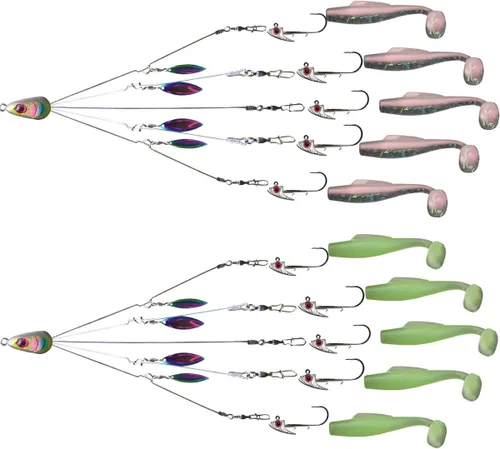 Vista 9 de Kit de equipo de pesca, plataformas Alabama de 3 amr o 5 amr