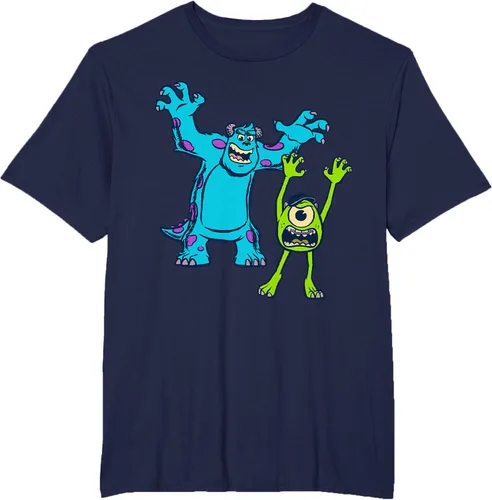 Vista 58 de Camiseta de la Universidad Sulley y Mike de los Monsters de Disney Pixar