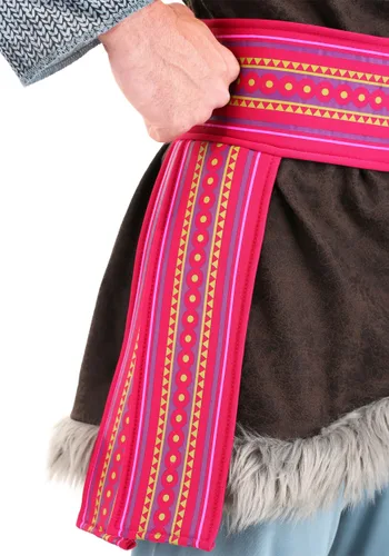 Vista 5 de Disfraz para adulto de Kristoff de Frozen Deluxe Multicolor