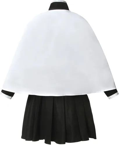 Vista 3 de LOHOU Disfraz de kimono de anime para cosplay, Demon Slayer-Tsuyuri Kanawo