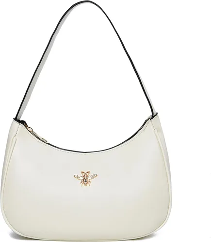 Vista 21 de BAIKELI Bolso de hombro en forma de media luna para mujeres, pequeño bolso al hombro clásico retro, de estilo embrague, bolso tipo hobo, bolso