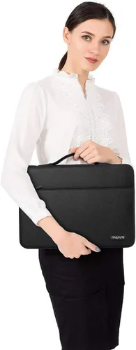 Vista 5 de MOSISO Funda protectora para laptop 360, portátil de 13-13.3 pulgadas Negro