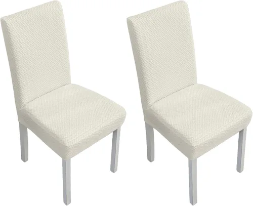 Vista 29 de Fundas elásticas para sillas de comedor, fundas de asiento para sillas de comedor, juego de 4/6 fundas para sillas de cocina para el hogar, hotel