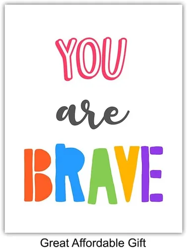 Vista 4 de Arte de pared inspirador de afirmaciones positivas, decoración de aula, dormitorio de niños, habitación de niñas, decoración de guardería, frases