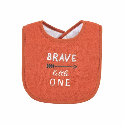 Vista 9 de Baberos Hudson Baby unisex de tela de toalla de algodón con relleno de fibra, Tamaño único Niño Gris Bosque