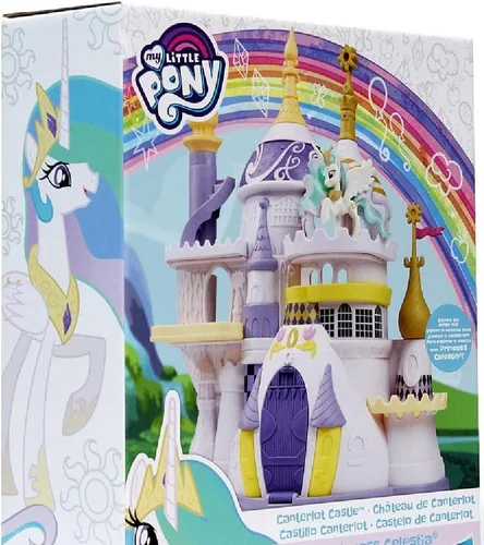 Vista 2 de My Little Pony Juego del Castillo de Canterlot con Figura de la Princesa Celestia y Accesorio