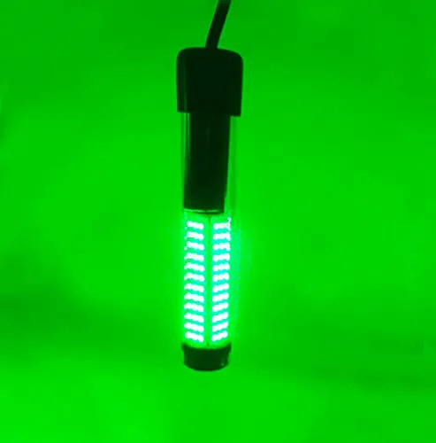 Vista 13 de SAMDO IP68 Lámpara LED submarina de 12V para pesca, luz de 1080 lúmenes que atrae peces, luz para pesca nocturna de 10.8W