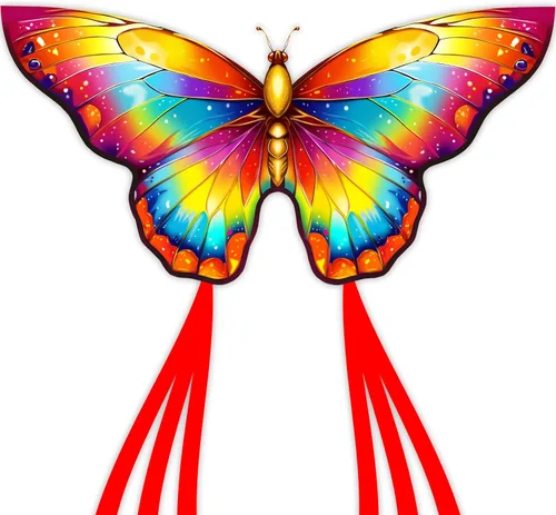 Vista 10 de Xida Butterfly Kite for Kids & Adults Easy to Fly, Ages 4-8 8-12, Large Kite with 300ft Handle, Perfect for Beach Trips