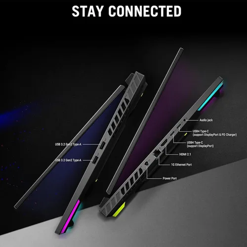 Vista 8 de Portátil para juegos ASUS ROG Strix G18, AMD Ryzen 9 9955HX,NVIDIA GeForce